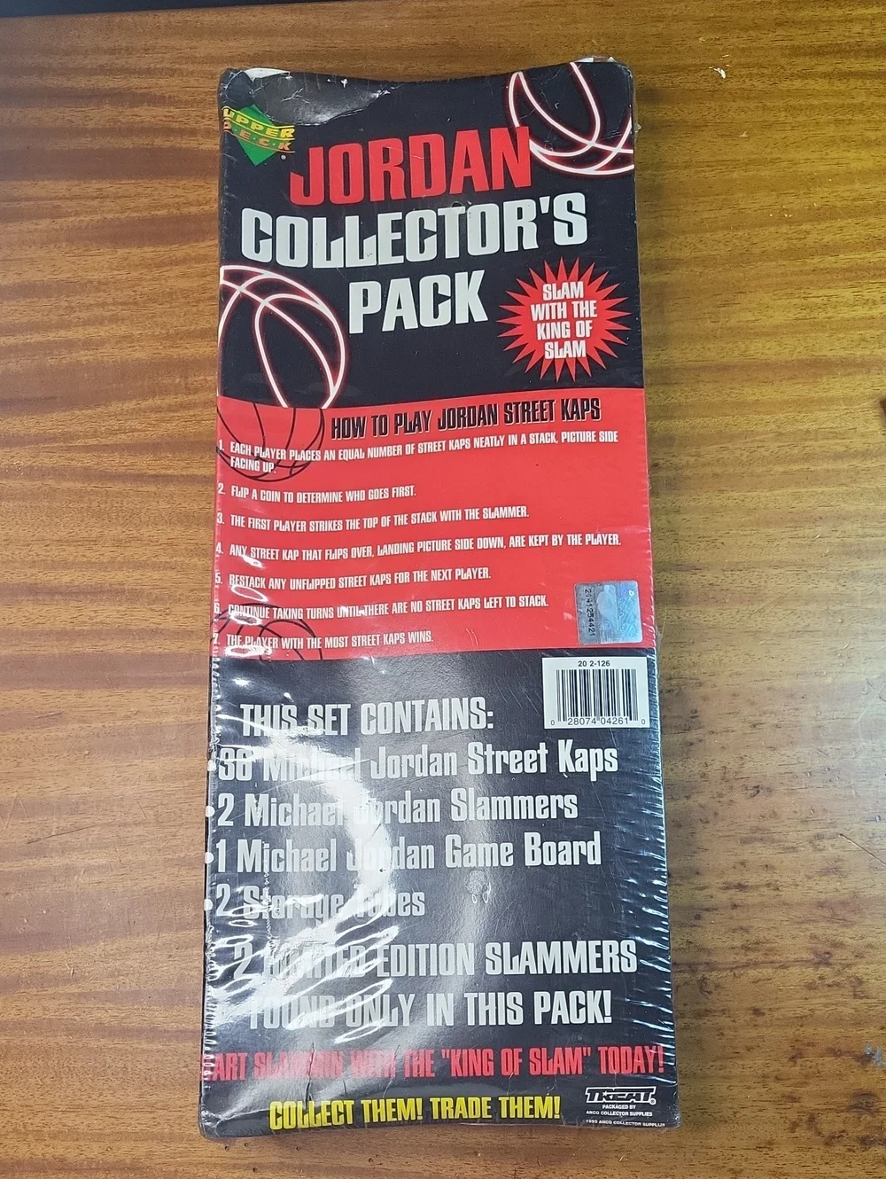 Sealed Limited Edition Michael Jordan Themed Party Game Set